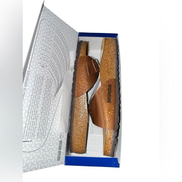 Birkenstock NWT Madrid Birkoflor Magic Galaxy Bronze Size 43 - Picture 10 of 10